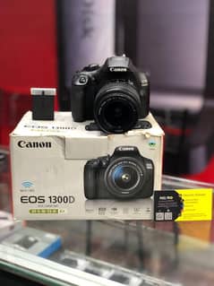 Canon 1300D With Kit Lens good condition with box