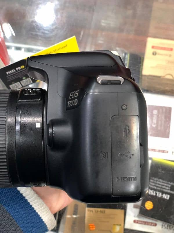 Canon 1300D With Kit Lens good condition with box 4