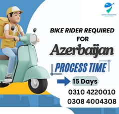 Bike Riders | Staff Hiring | Staff Hiring in Azerbaijan