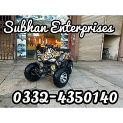 Brand New 250cc Sports Raptor Auto Atv Quad Bikes Delivery In All Pak