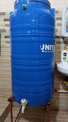 200ltr water tank with iron stand