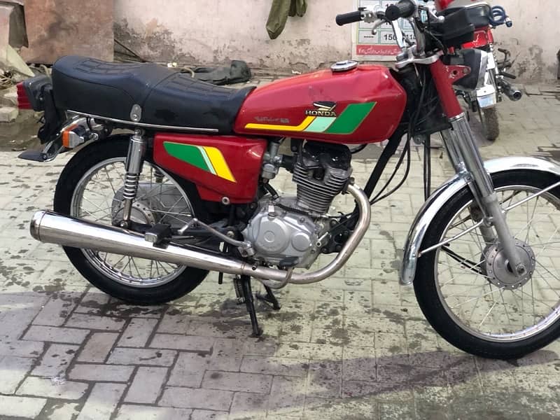 honda 125 model 1997 6