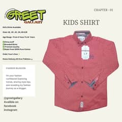 Kids Shirts | Baby Shirts | Boys Shirts Available