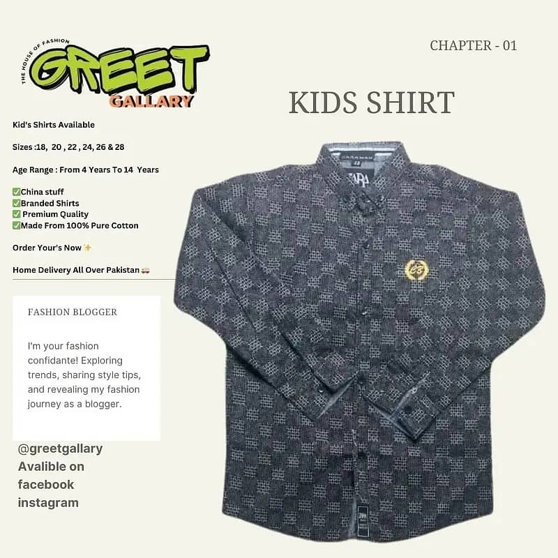 Kids Shirts | Baby Shirts | Boys Shirts Available 5