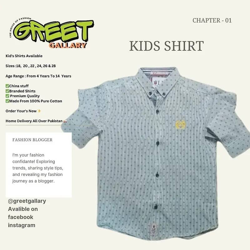 Kids Shirts | Baby Shirts | Boys Shirts Available 10