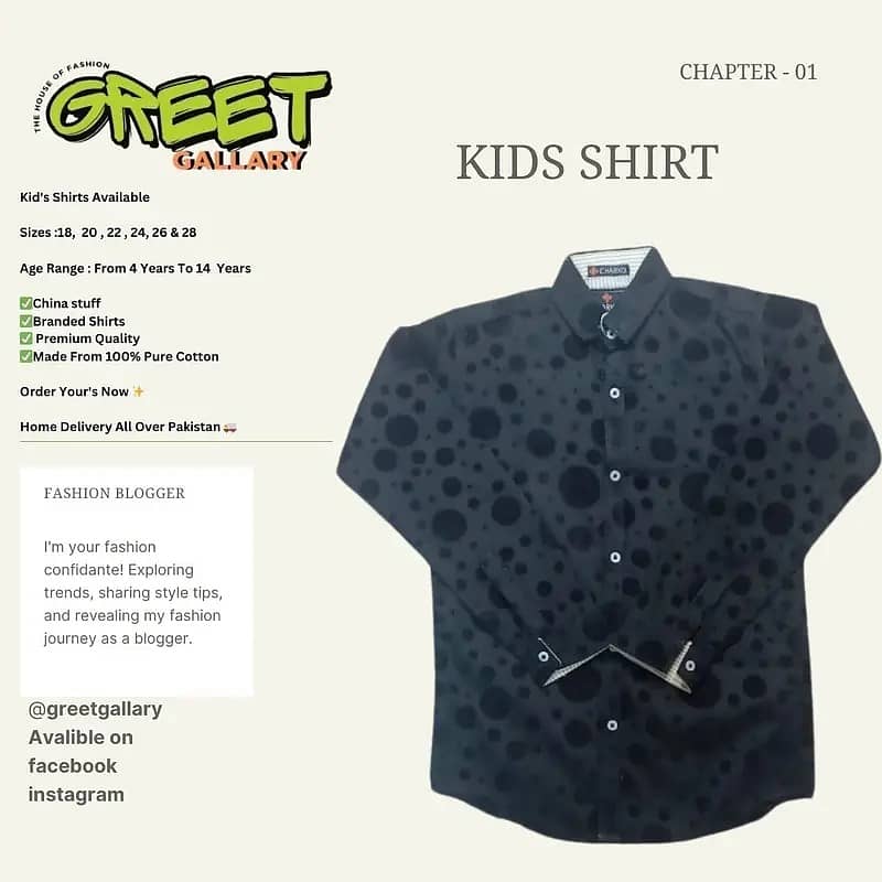 Kids Shirts | Baby Shirts | Boys Shirts Available 16