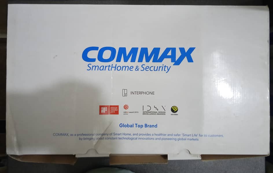 Comax intercom 1 outdoor 2 indoor 3