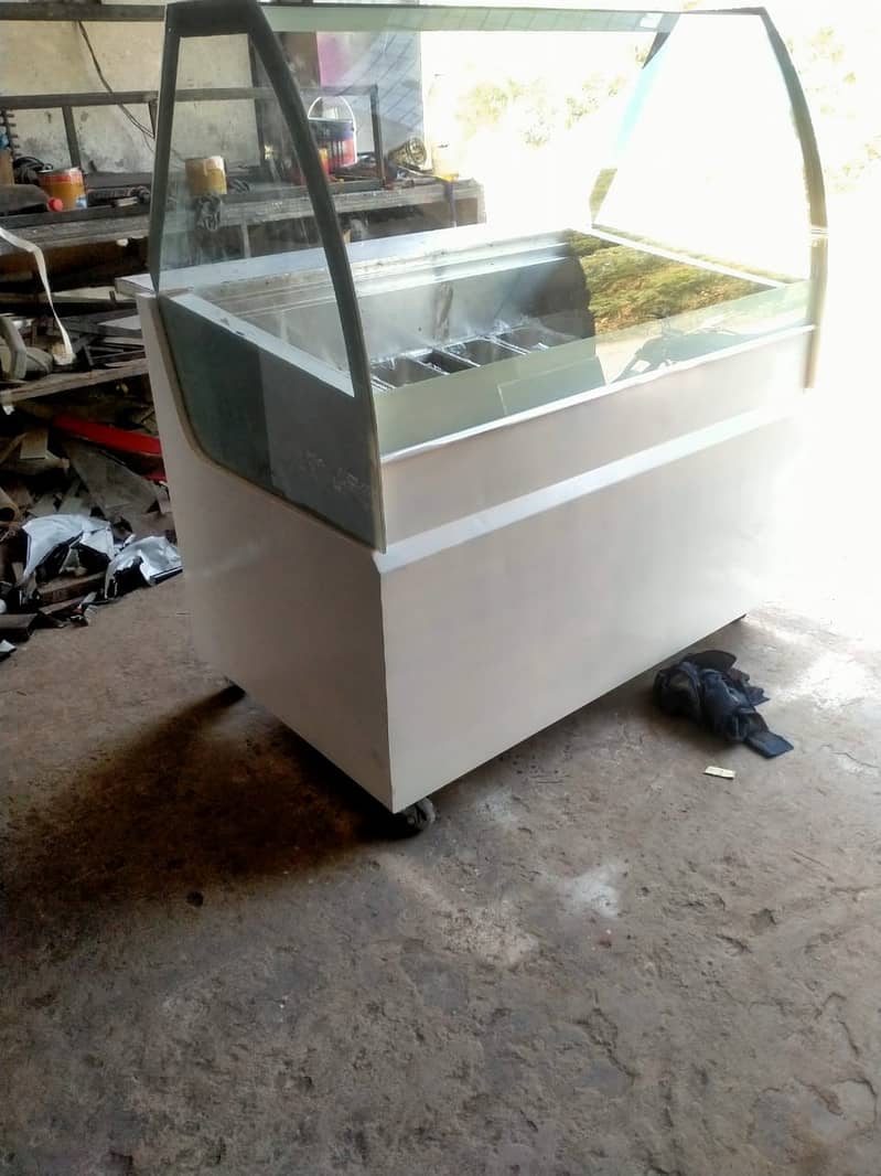 ice cream freezer deeply counter / ICE CREAM chiller for sale 7