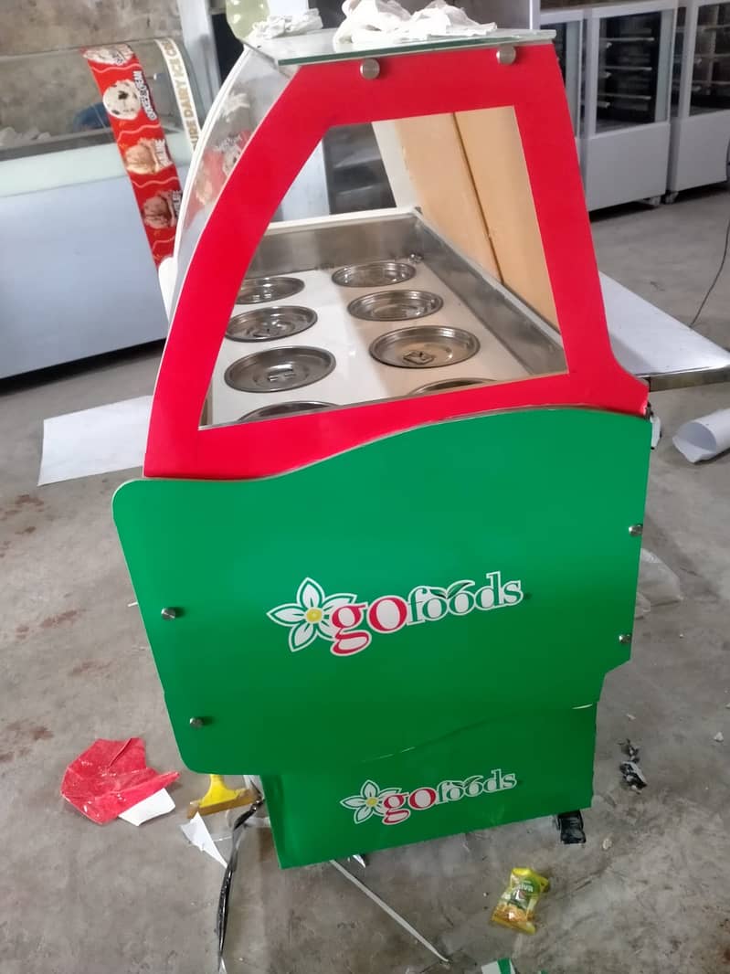 ice cream freezer deeply counter / ICE CREAM chiller for sale 6