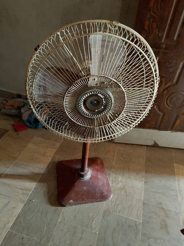 stand fan and hair straightener 0