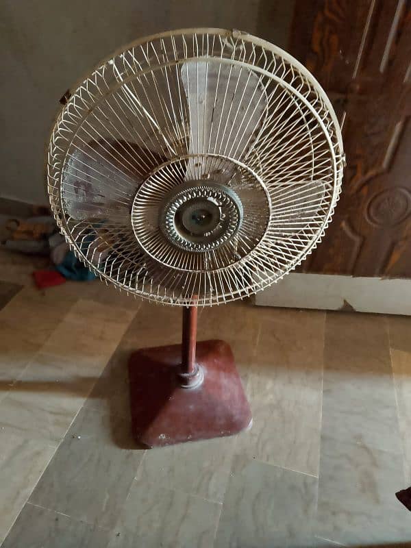 stand fan and hair straightener 3