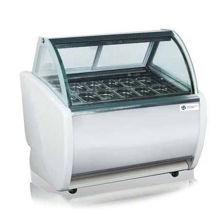 Latest Ice Cream Display Counter Freezer / New ice cream counter 8