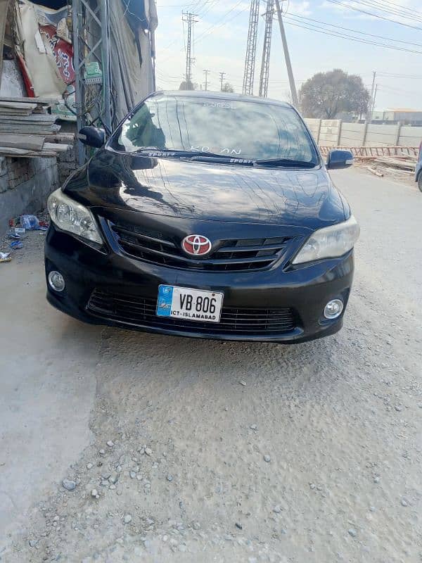 Toyota Corolla XLI 2012 0