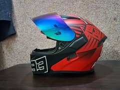 Vector/jiekai Flipup Helmet with extra Visor.