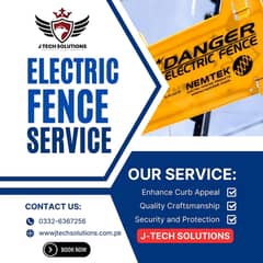 Electric Fence/ Reliable Security with Power and Durability