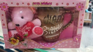 Best Gift Set For Valentines Day|Teddy Bear With Mug Gift Set