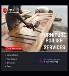 APS. House Paint & Furniture Polish