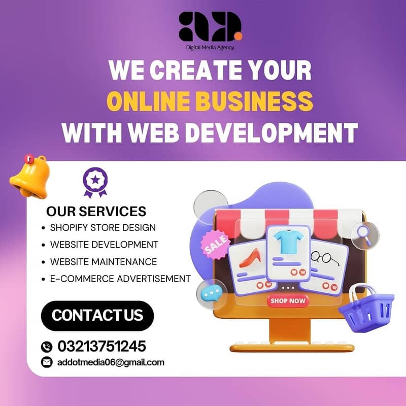 Web Design  services| Web Develpoment | Ecommerce Website | 0