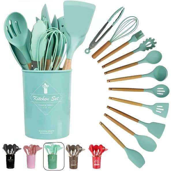 silicone cooking set 0