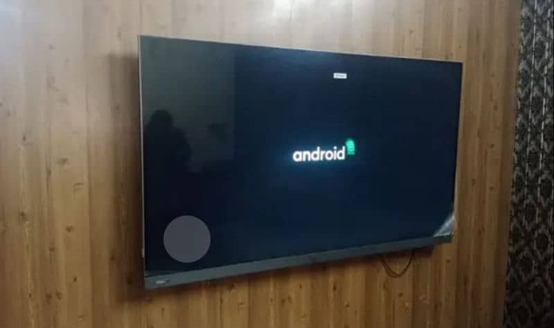 Haier UHD 55 inch HE55S6UG PRO (4K UHD Android TV) Condition 10/10 1