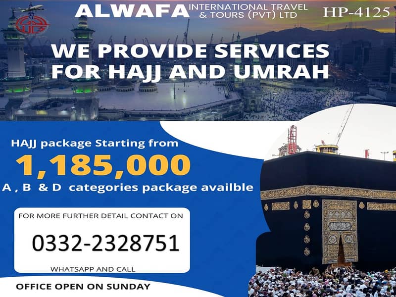 HAJJ AND UMRAH PACKAGES AVAILABEL 2