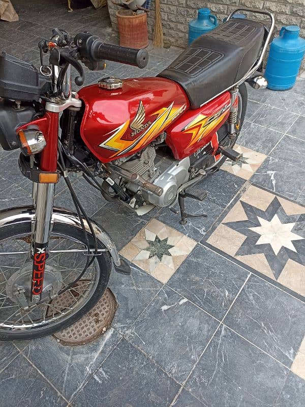 Honda 2021 model 125 urgent sale 03085274657 8