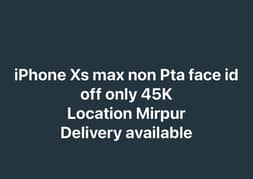 iPhone Xs Max non Pta