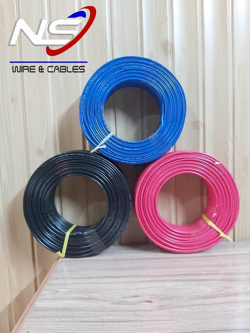 Cable coils on factory rates | Power cable | Alarm cable |Wiring cable 2