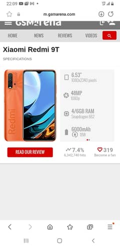 Xiaomi 9T 128/4 48 Mega pixels 6000mah battery