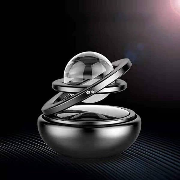 Solar Intersteller Bkack levitation Ring Car Dashboard Perfume Diffuse 2