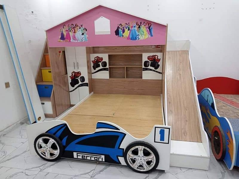 Triple Bed with Slide 0