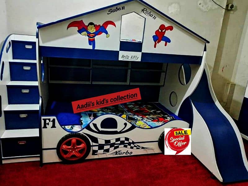 Triple Bed with Slide 4