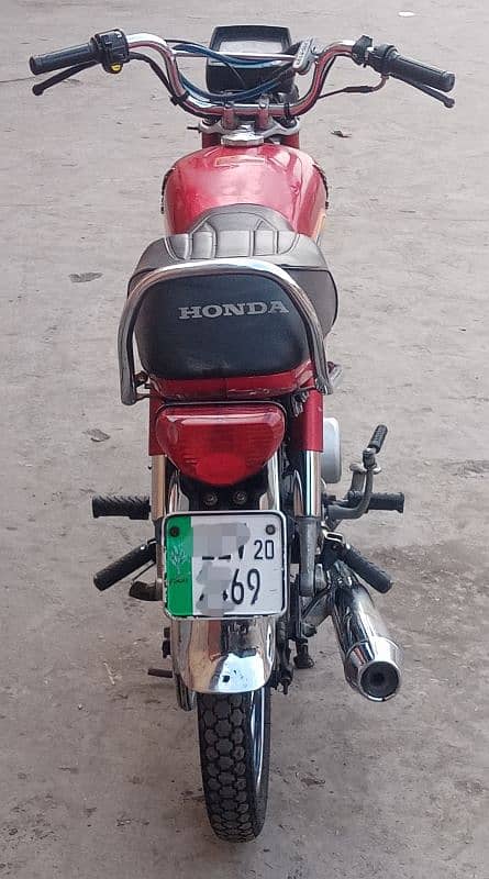 Honda 70cc Red (2020) For sale condition 10/10 3