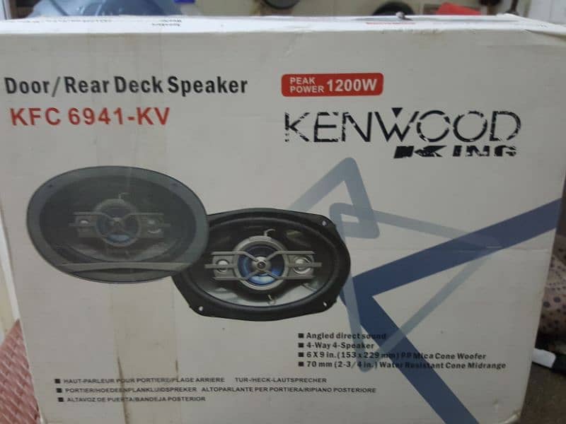 car tape with knwood Speekar new 4