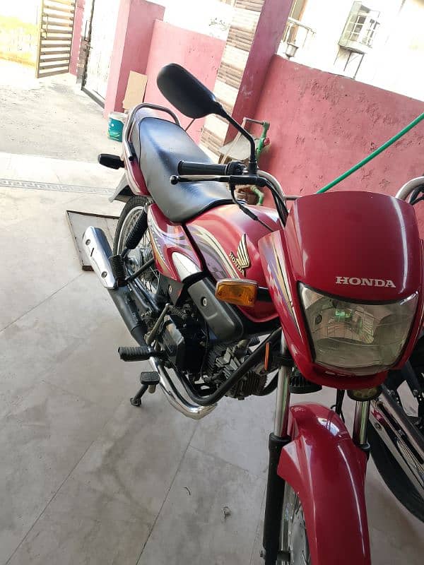 Honda Prider 100cc red 2