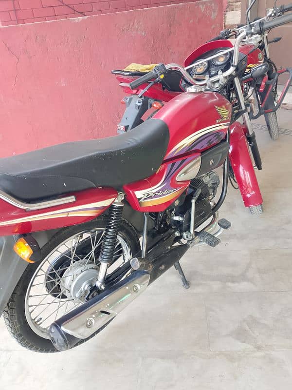 Honda Prider 100cc red 4