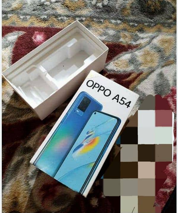 Oppo A54 With box Totally original mobile 16