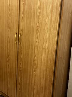 Double Door Wooden Cupboard