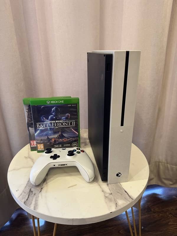 Xbox One S with Games 0