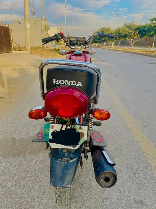 honda CG 125 urgent sale 2