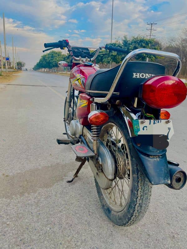 honda CG 125 urgent sale 3