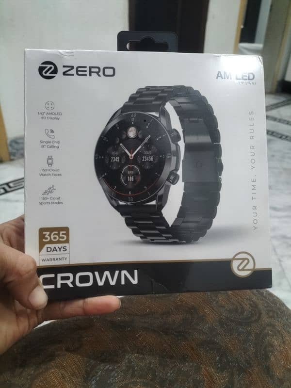 ZERO CROWN  WATCH brand new 0