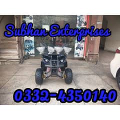 Double Disk Breaks 125cc Hunter Jeep Atv Quad Bike Delivery In All Pak