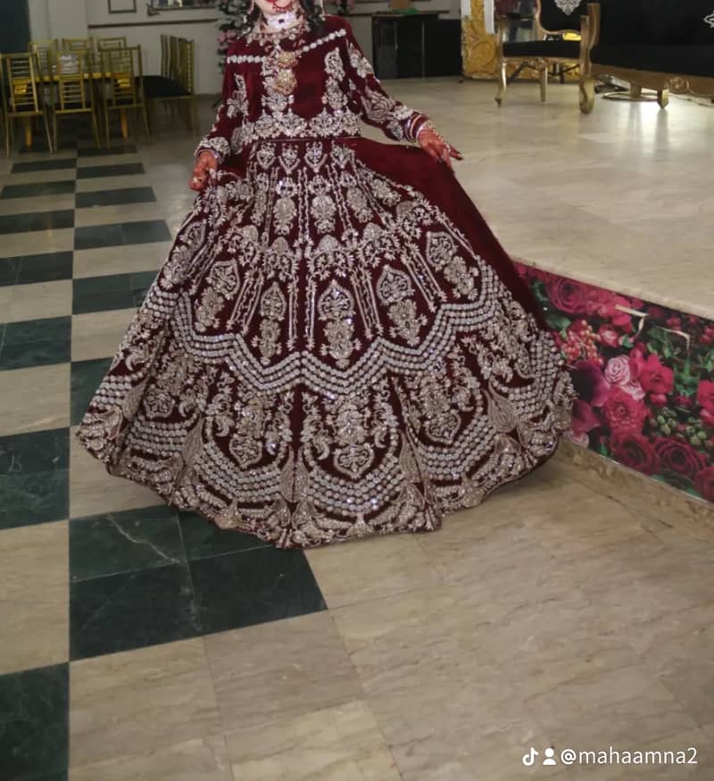 1st day bridal lehnga 2