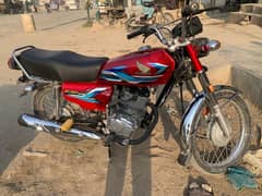 Honda Cg 125 2024 model karachi number