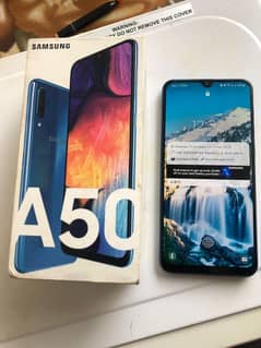 Title: Samsung A50 6/128gb complete box in good condition