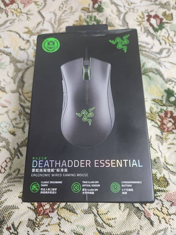 Razer deathadder essential gaming mouse 0