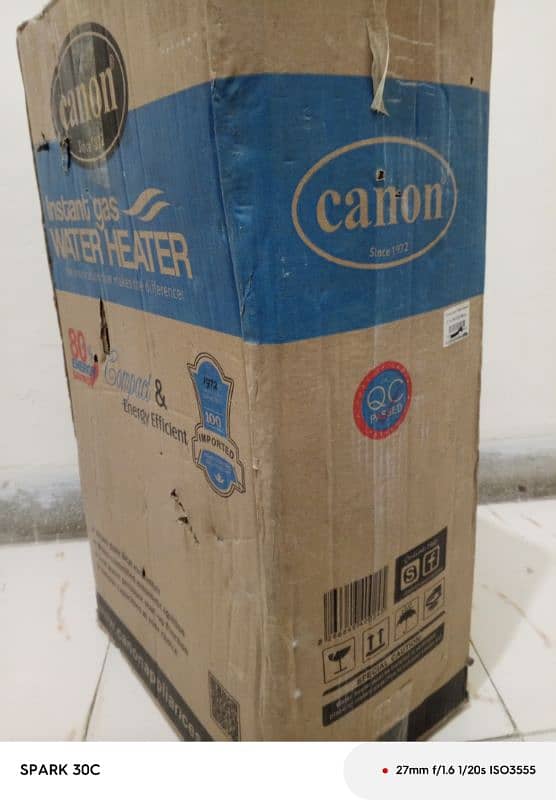 Canon Instant water Geyser- 8 lit 10