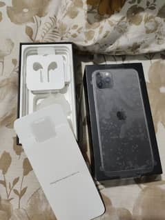 iphone 11 pro max official pta physical dual sim complete box