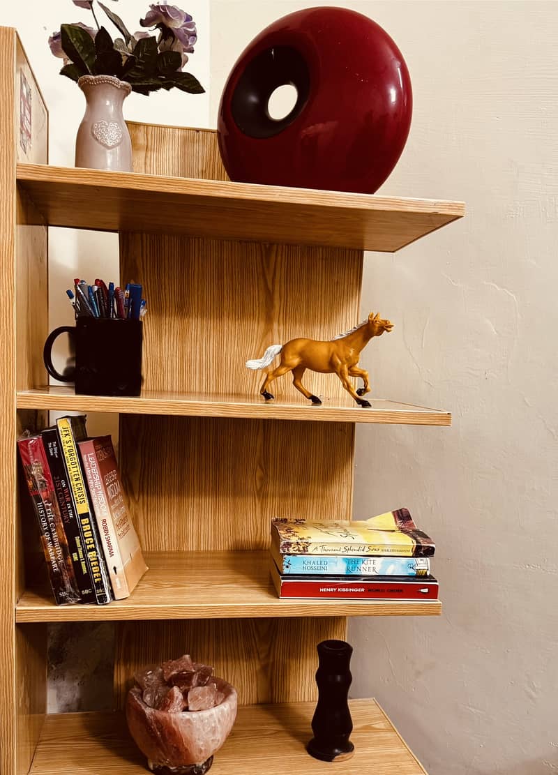 Wooden Corner Shelf 0